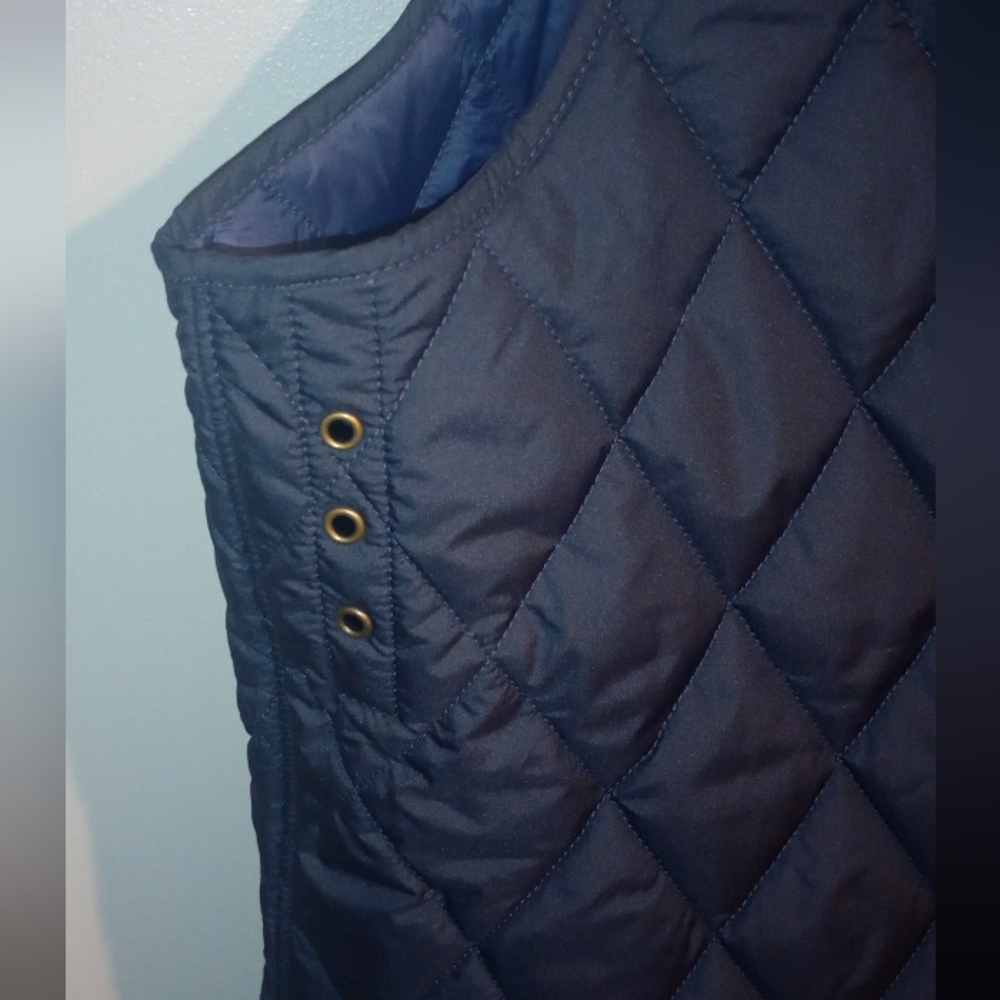 Ralph Lauren Men's Quilted Vest - Navy Blue - Picture 8 of 10